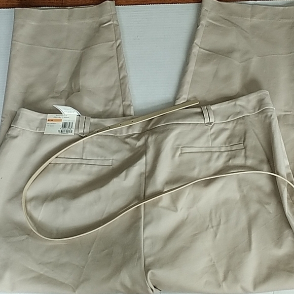 Charter Club Pant Shop Curvy Fit Sand  Plus Sz 24W - Picture 6 of 8